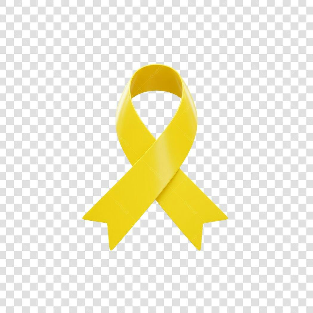 Logo PNG com fundo transparente para campanha de setembro amarelo
