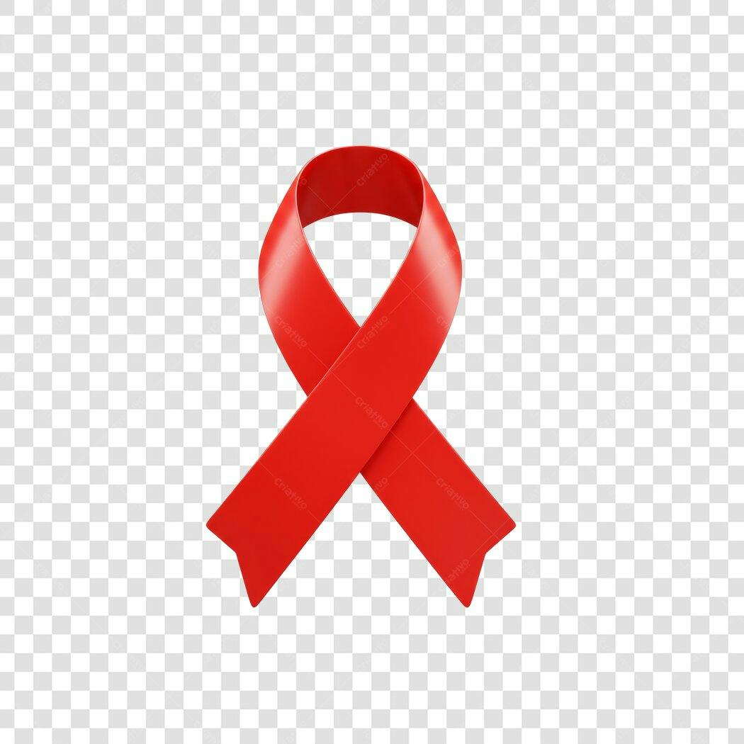 Logo PNG com fundo transparente Dia Mundial de Combate à Aids