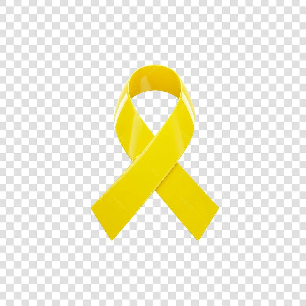 Logo PNG com fundo transparente para campanha de setembro amarelo