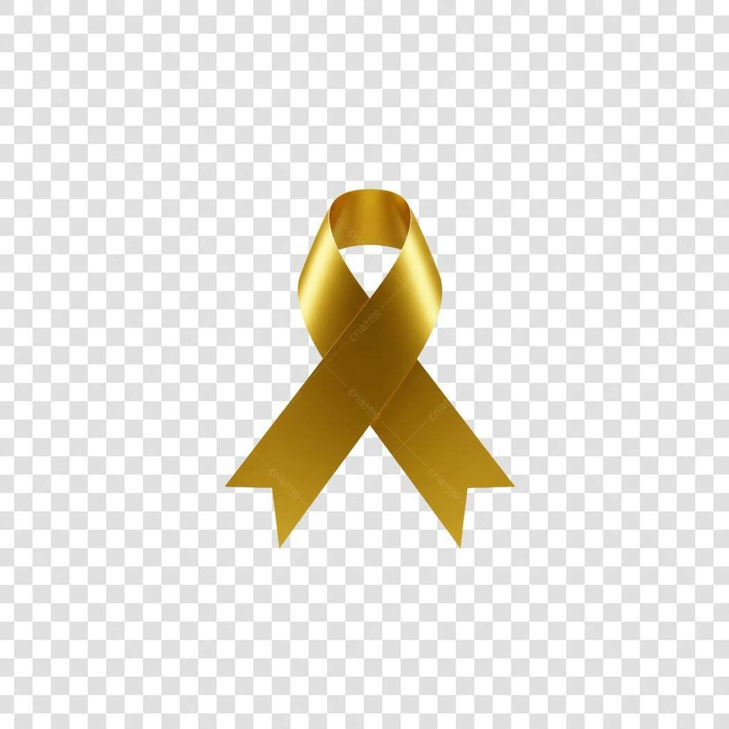 Logo PNG com fundo transparente Fita Dourada