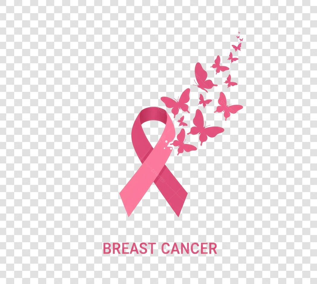 Post Instagram Outubro Rosa PNG com fundo transparente
