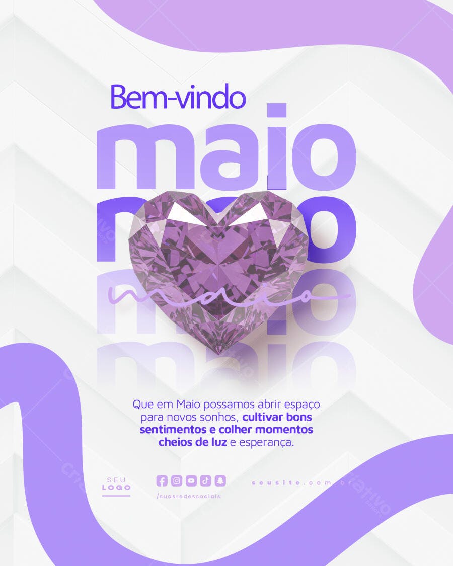 Flyer Mês das Mães PSD Editável