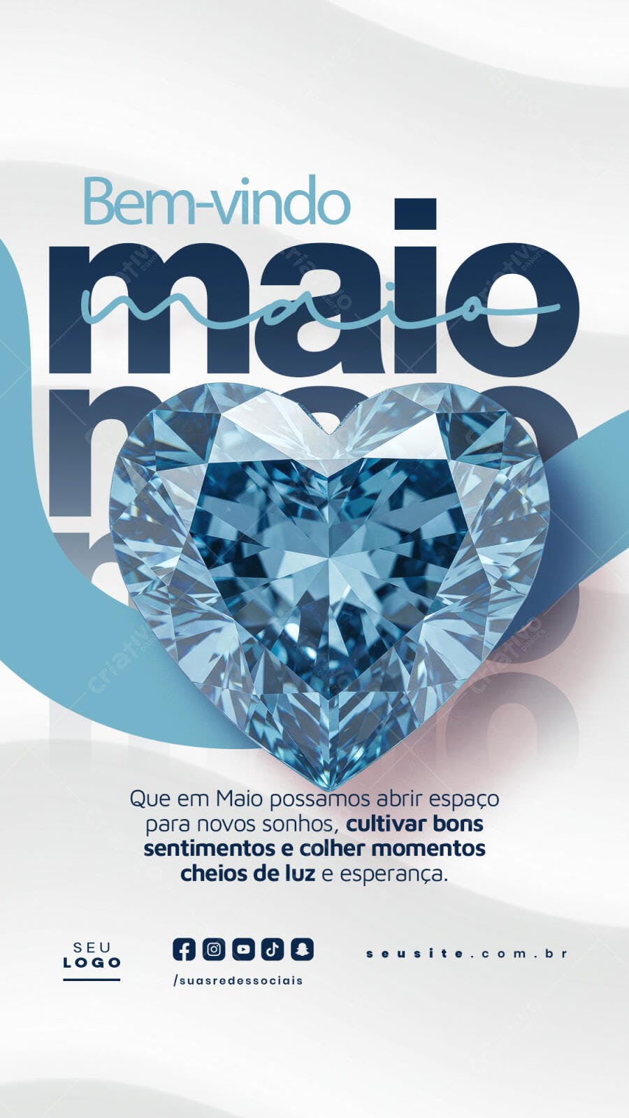 Post para o Mês das Mães PSD Editável