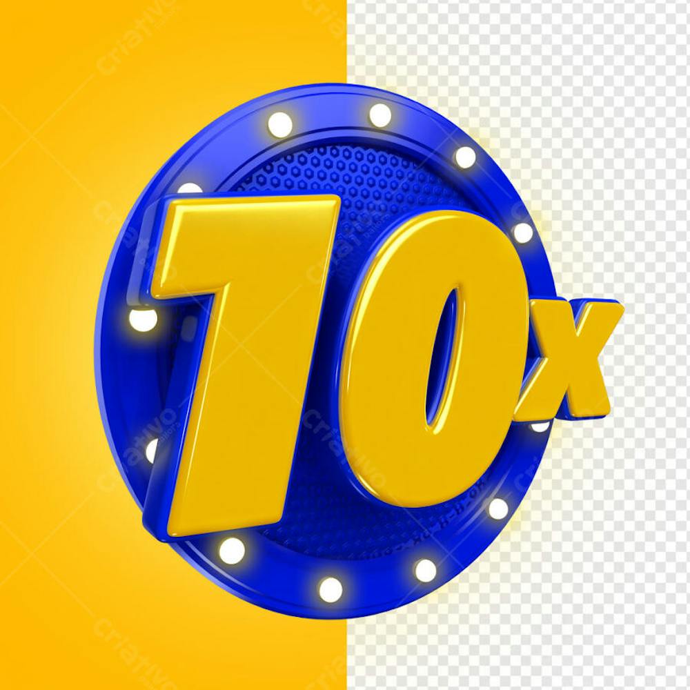 10X CIRCULO AZUL COM GRADE E LUZ