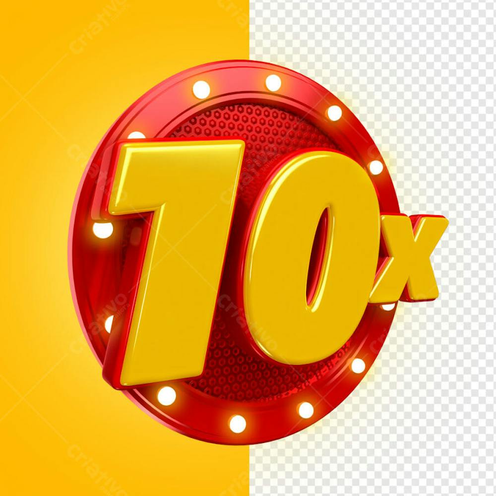 10X CIRCULO VERMELHO COM GRADE E LUZ