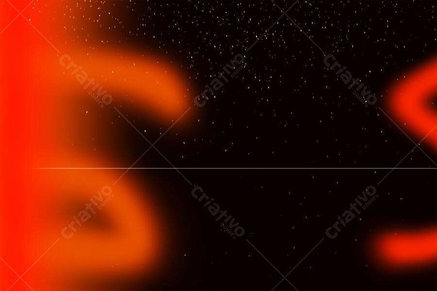 Textura Abstrata Laranja e Preta para Fundo