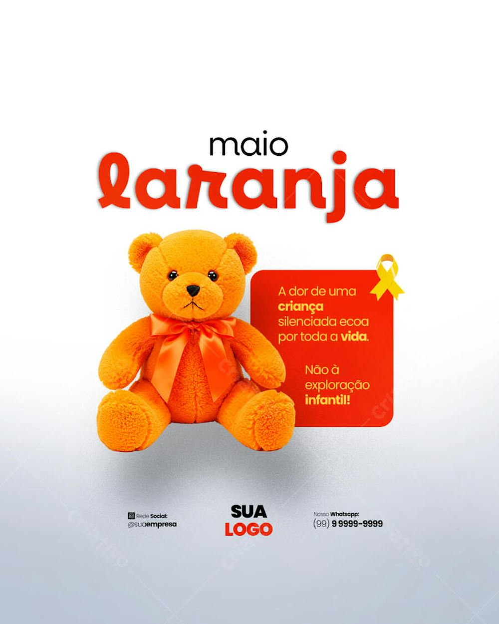 Maio Laranja - 18 de maio - Dia nacional de combate ao abuso e à exploração sexual infantil (6)