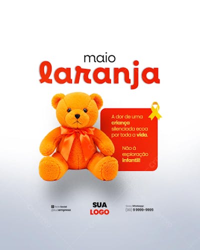 Maio Laranja - 18 de maio - Dia nacional de combate ao abuso e à exploração sexual infantil (6)