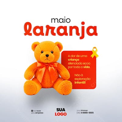 Maio Laranja - 18 de maio - Dia nacional de combate ao abuso e à exploração sexual infantil (10)