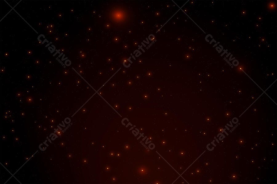 Textura Estrelas Douradas para Fundo Escuro