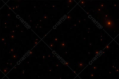 Partículas Luminosas em Fundo Preto | Faíscas Incandescentes Estilo Cinemático