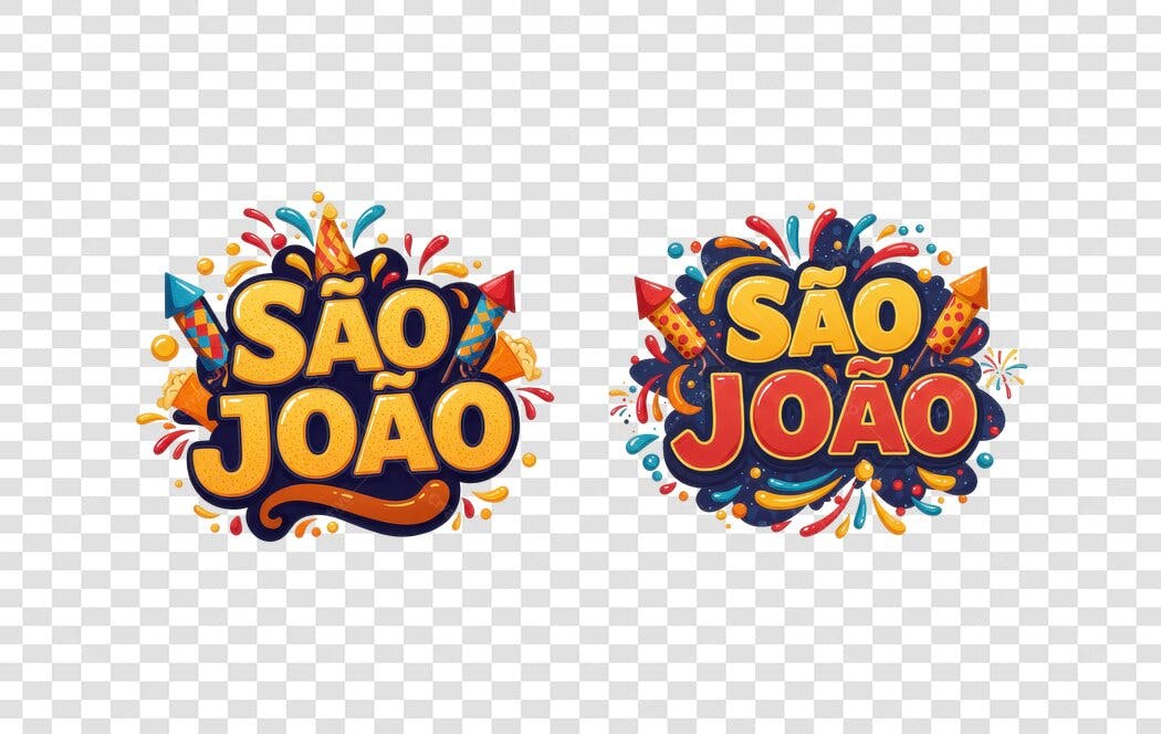Banner São João PNG com fundo transparente