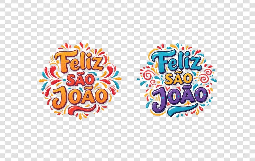 Post Instagram Feliz São João PNG com fundo transparente