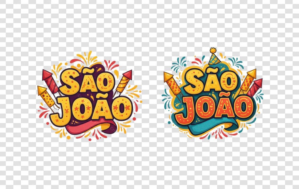 Banner São João PNG com fundo transparente