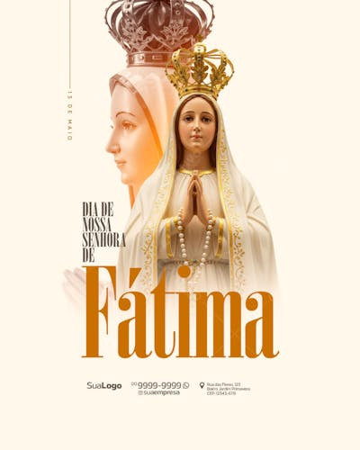 Social Media Nossa Senhora de Fátima 13 de Maio (3)