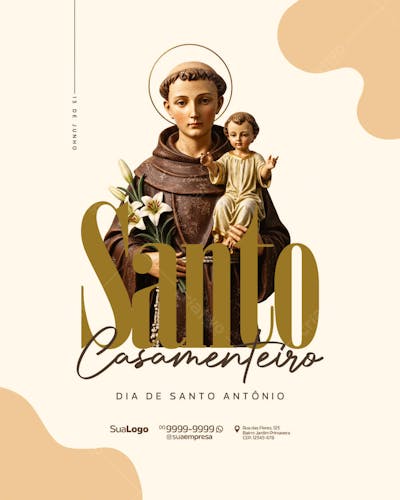Social Media Dia de Santo Antonio 13 de Junho (1)