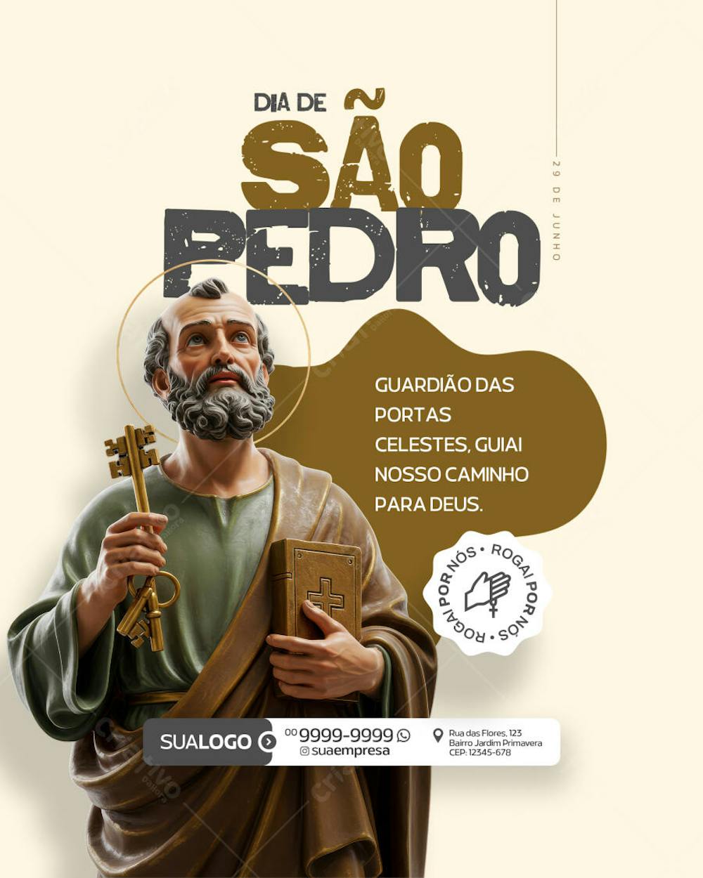 Social Media Dia de São Pedro 29 de Junho (1)