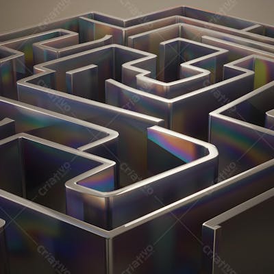 Labirinto Holográficos e Elementos Visuais – Abstratos, Minimais e Conceituais