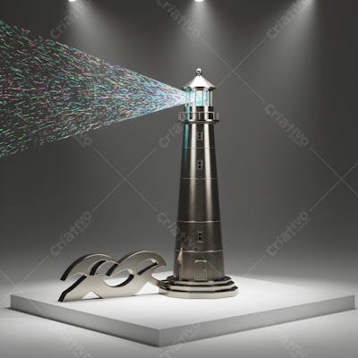 Farol Holográficos e Elementos Visuais – Abstratos, Minimais e Conceituais