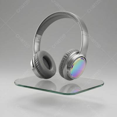 Headset Holográficos e Elementos Visuais – Abstratos, Minimais e Conceituais