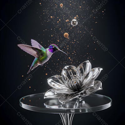 Beija-Flor Holográficos e Elementos Visuais – Abstratos, Minimais e Conceituais
