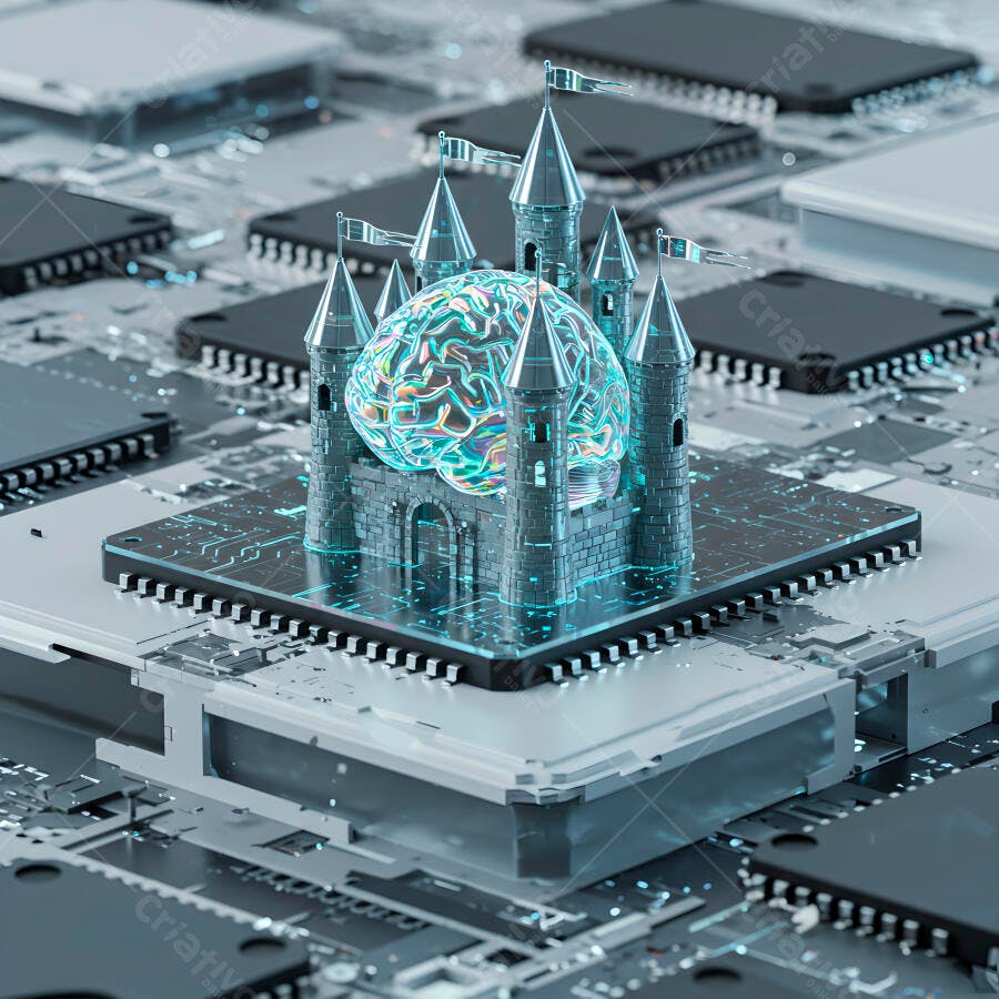 Castelo de Cérebro em Circuito Integrado