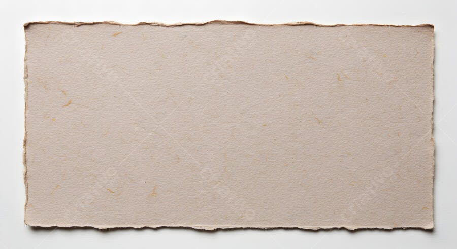 Papel artesanal bege texturado