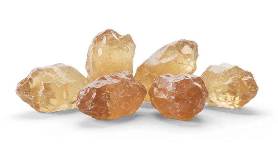 Cristais de Quartzo Citrino Brutos