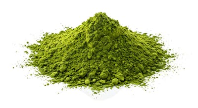 Chá Verde Matcha em Pó com Textura Vibrante