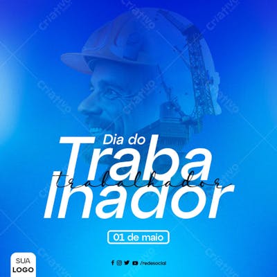SOCIAL MEDIA DIA DO TRABALHADOR