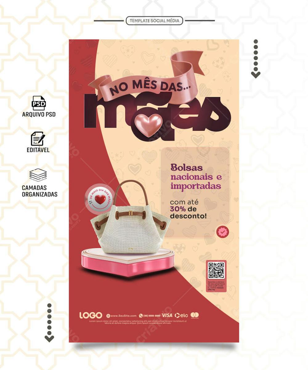 Storie promoção  dia das mães