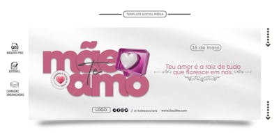 Banner Celebre o dia das mães