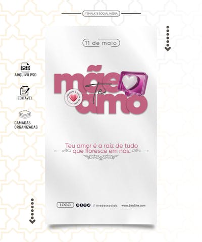 Storie Celebre o dia das mães