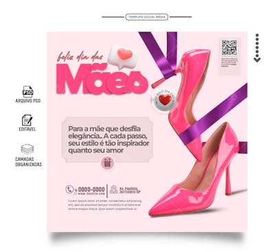 Feed social media Promocao Amor De Mae