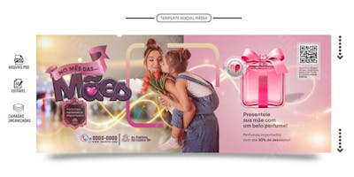 Banner social media minha mãe é especial