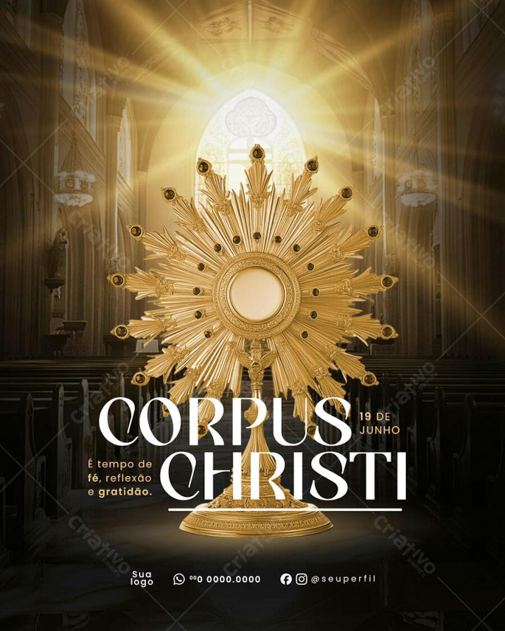 19 De Junho Dia De Corpus Christi