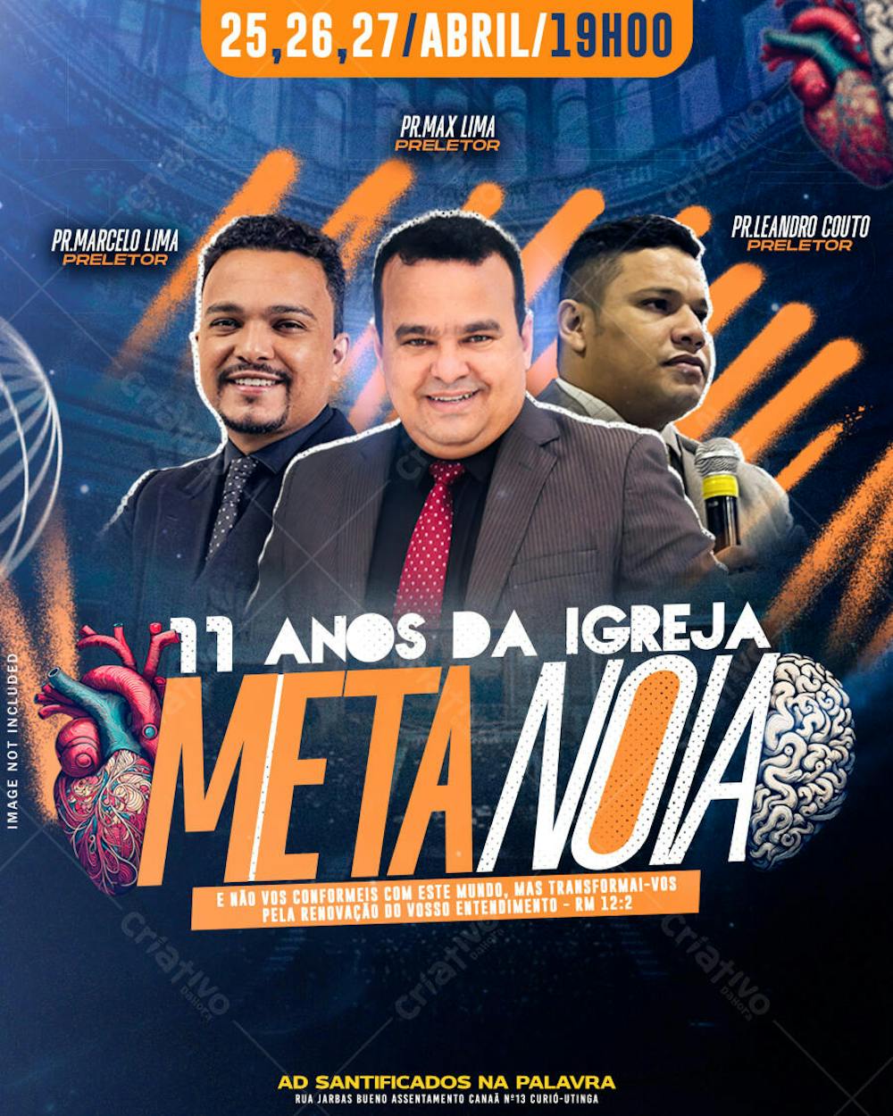 11 ANOS DA IGREJA METANOIA