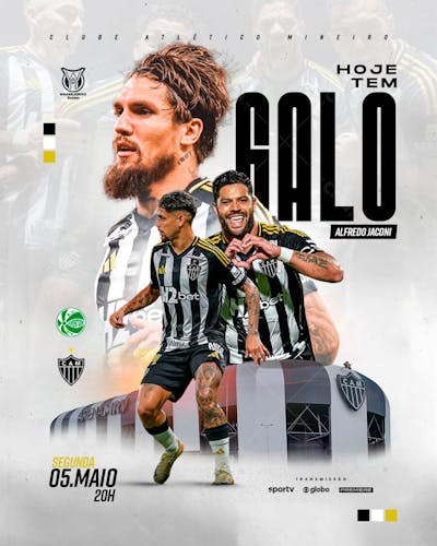 FLYER CAMPEONATO BRASILEIRO DE FUTEBOL JUVENTUDE VS ATLÉTICO
