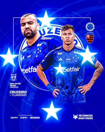 CRUZEIRO VS FLAMENGO BRASILEIRÃO  - FUTEBOL 2025