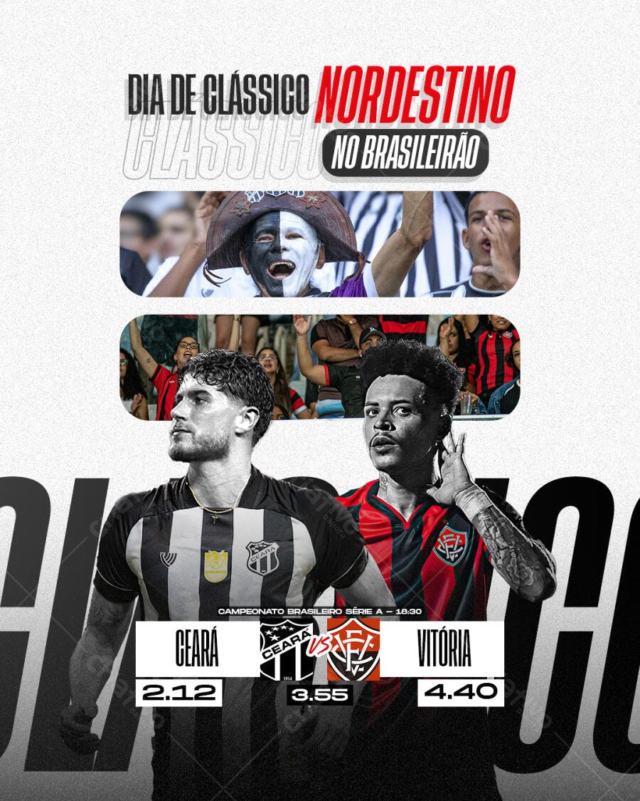 Flyer Clássico Nordestino PSD Editável