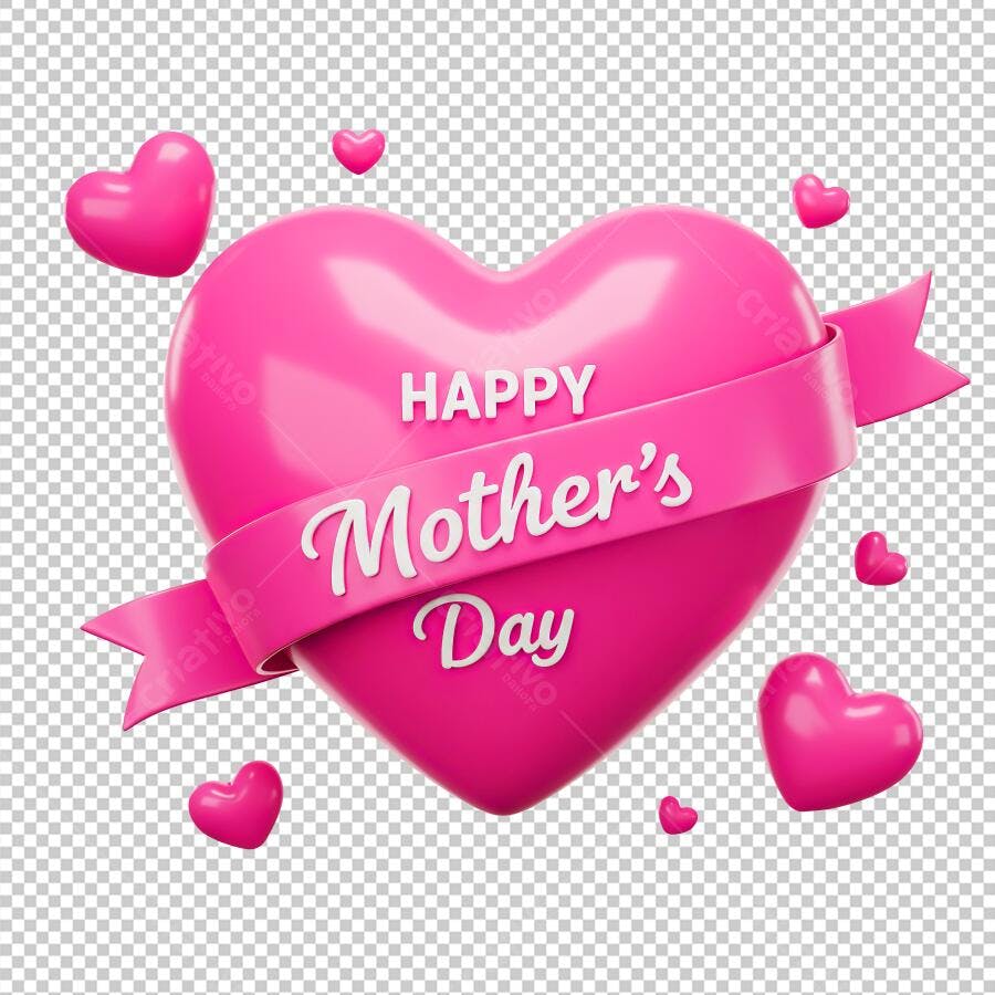 Post Instagram Dia das Mães PNG com fundo transparente