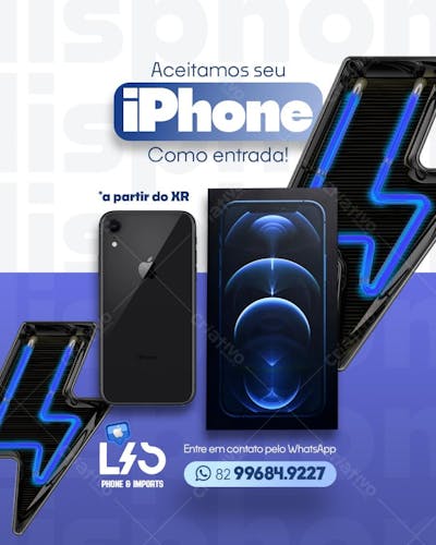 Aceitamos Seu iPhone - Loja de Celular