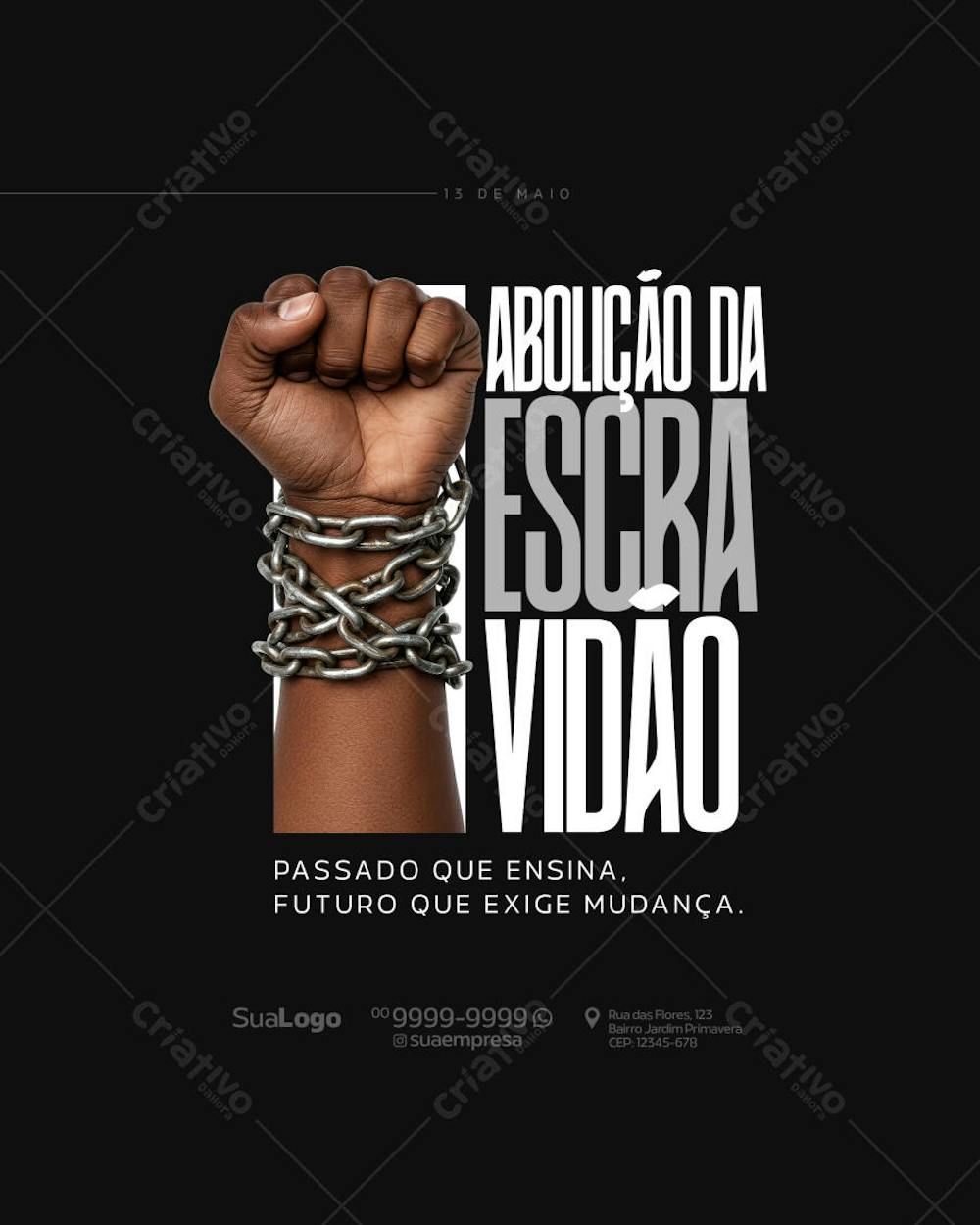 Social Media Dia da Abolição da Escravidão 13 de Maio (4)