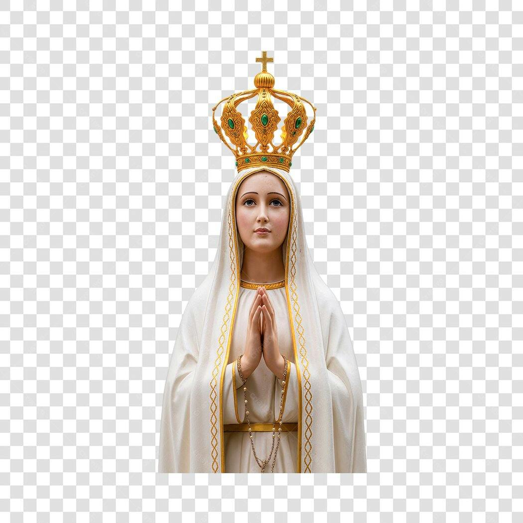 Imagem Nossa Senhora de Fátima PNG com fundo transparente