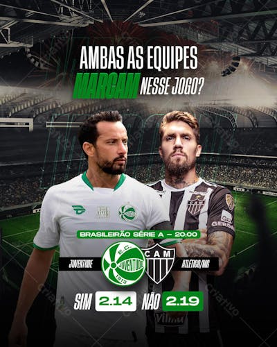 Jogo do Dia - Juventude X Atlético/MG