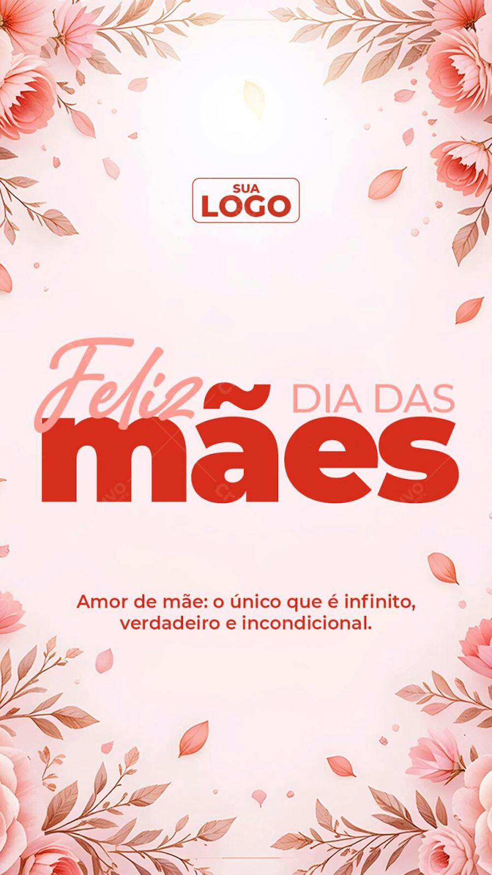 Dia das mães Flyer PSD Stories