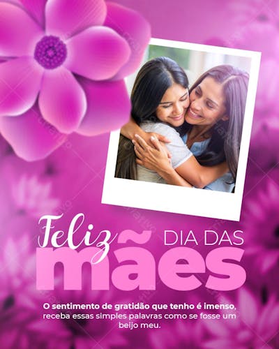 Dia das mães PSD Flyer FEED