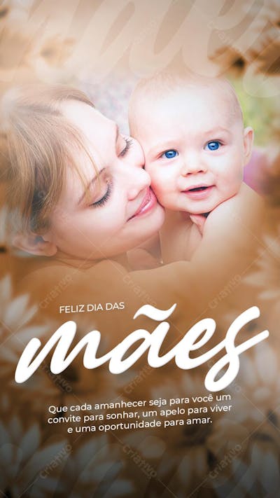 Feliz dia das mães dia 11 de maio flyer psd STORIES