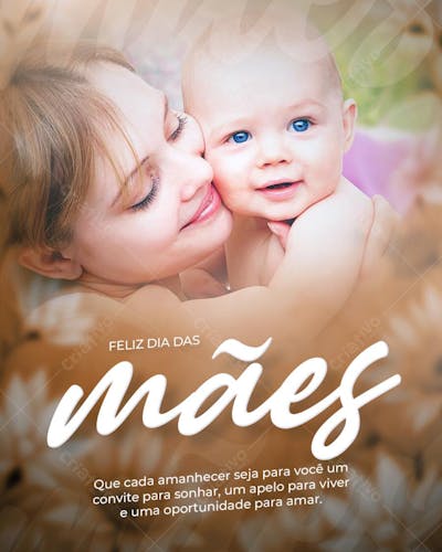 Feliz dia das mães dia 11 de maio flyer psd FEED