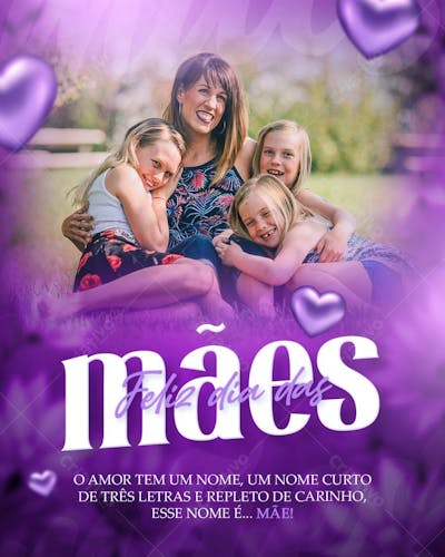 Flyer PSD Dia Das Mães Imagens Feed